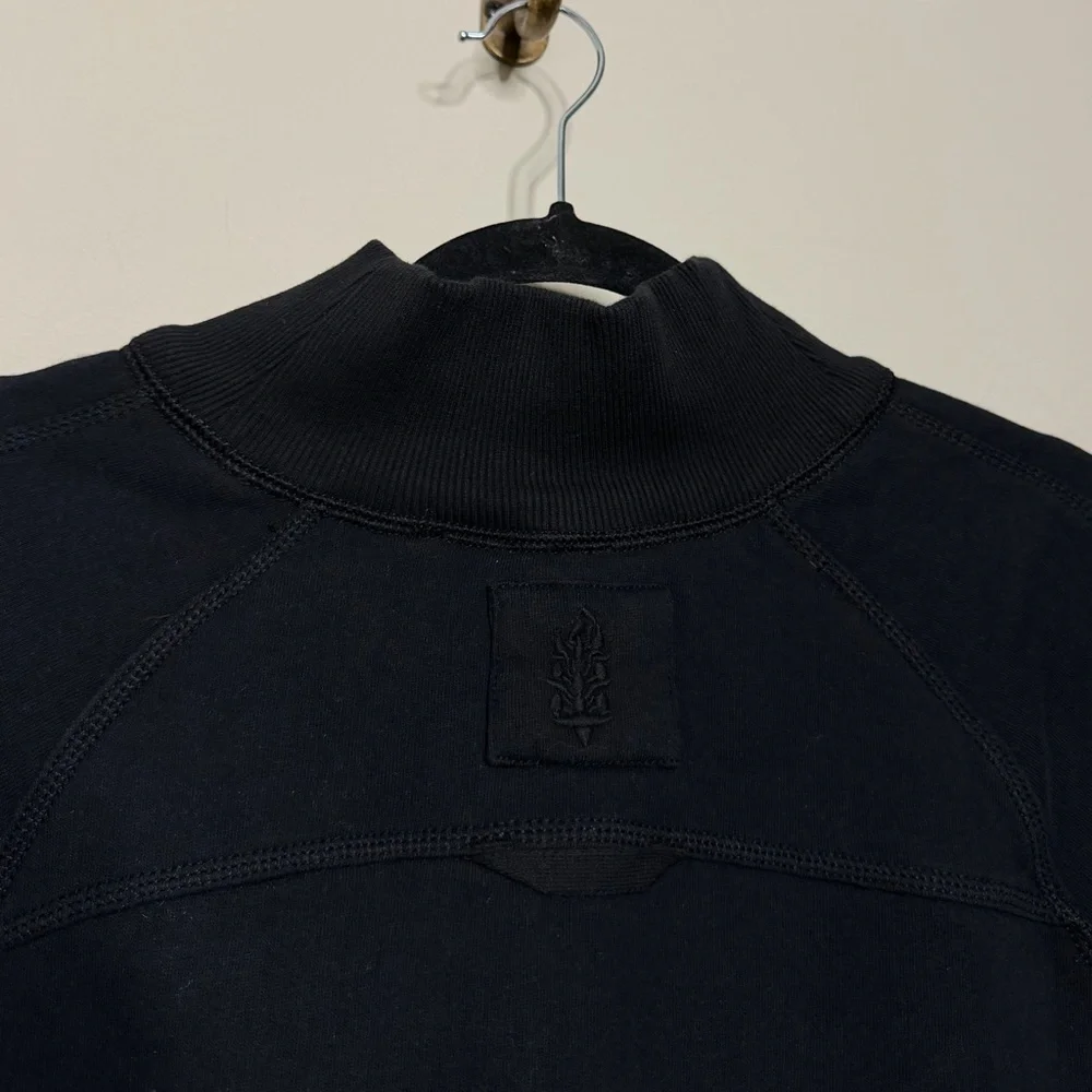 Free People Out Of The Park Pullover in Black